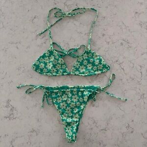 H&M Teal Bikini Set